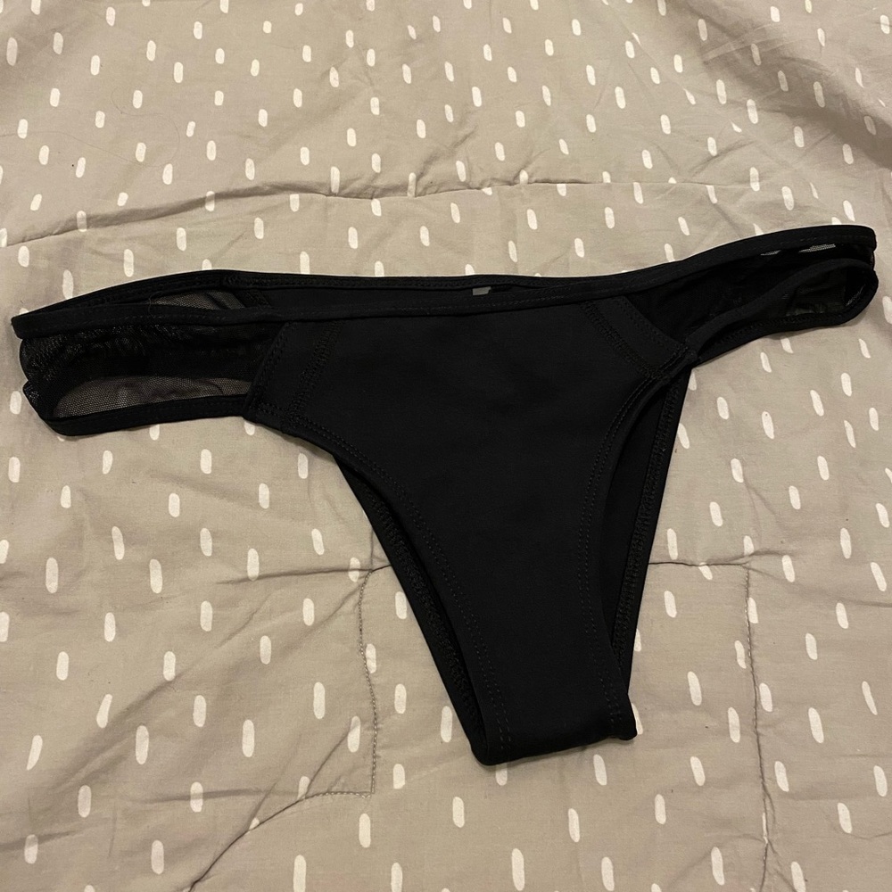 Vitamin A Mesh Side Detail Bikini Bottom